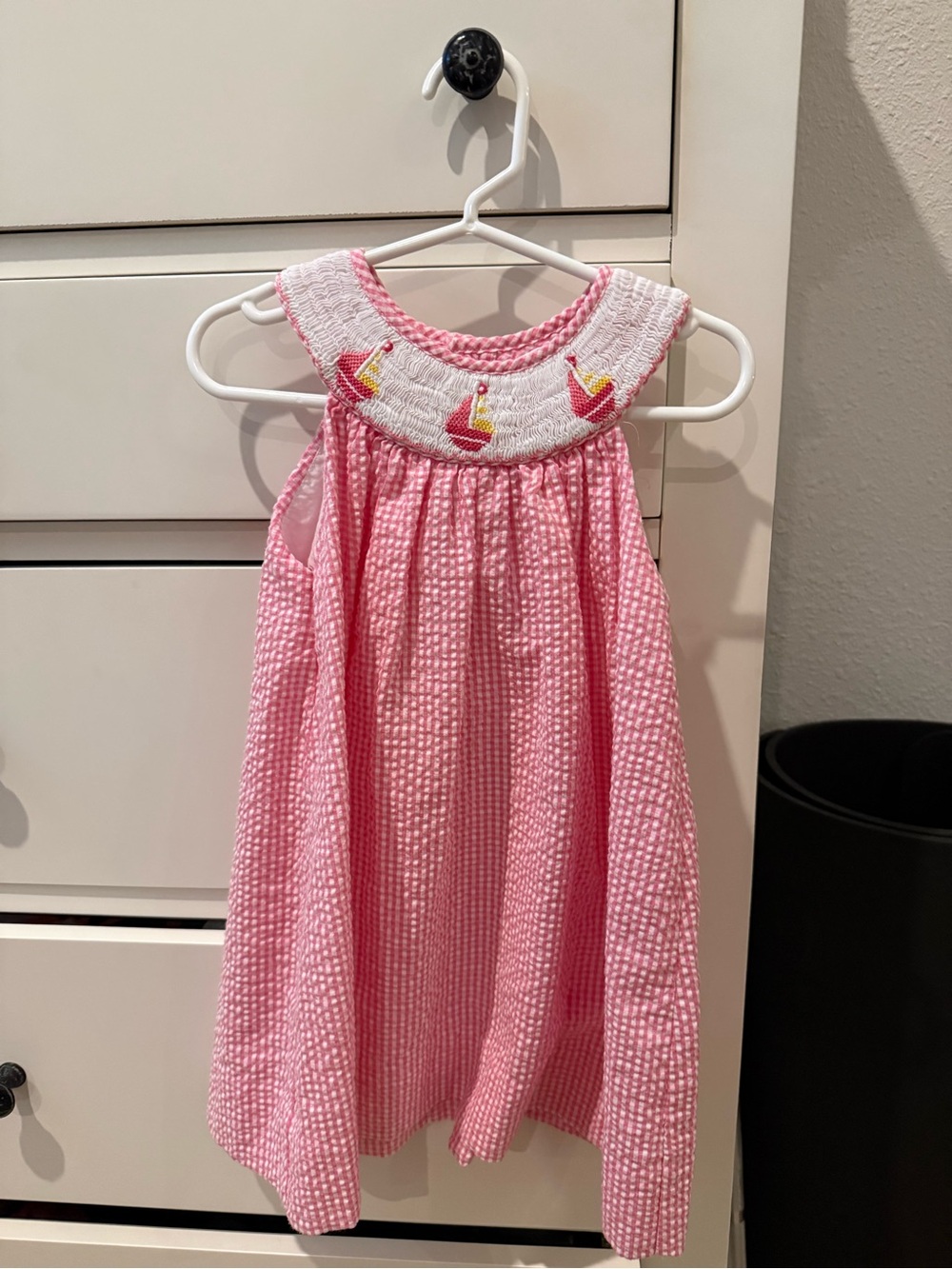 Smocked Boat Dress